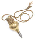 Old Brass Plumb Bob - 100g