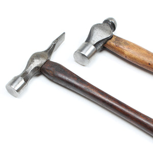 Old Ball-Pein / Cross-Pein Hammers (Hickory, Mahogany)