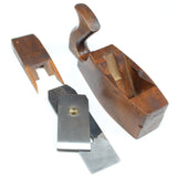 Old Handled Wooden Smoothing Plane (Beech)