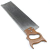 Old Large Steel Back Saw - 9tpi - 18" (Beech)