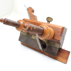 SOLD - Buck Screw-Stem Plough Plane (Beech, Boxwood)