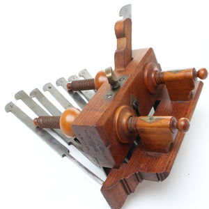 SOLD - Buck Screw-Stem Plough Plane (Beech, Boxwood)