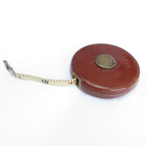 SOLD - Chesterman Leather Tape Measure - 66ft