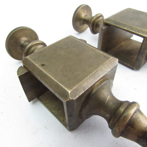 SOLD - Large Old Brass Trammel Points