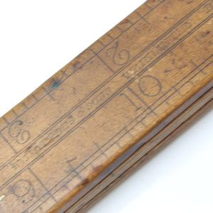 SOLD - Old Folding Slide Rule (Boxwood)