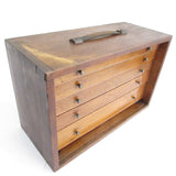 SOLD - Old Engineers Chest Toolbox