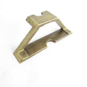 SOLD - Old Edward Preston Brass Mitre Template