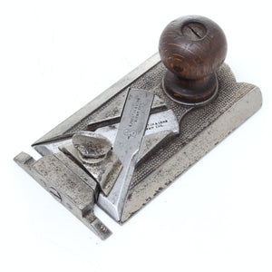 SOLD - Collectable Edward Preston Side Rabbet Plane (Beech)