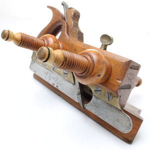 SOLD - Mathieson No. 9B Screw Stem Plough Plane (Beech, Boxwood)