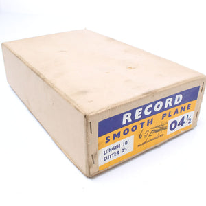 Record Smoothing Plane no.04 ½ - Mint - OldTools.co.uk