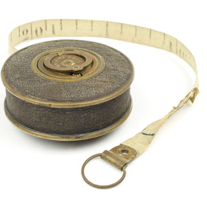 Vintage French Measuring Tape - OldTools.co.uk